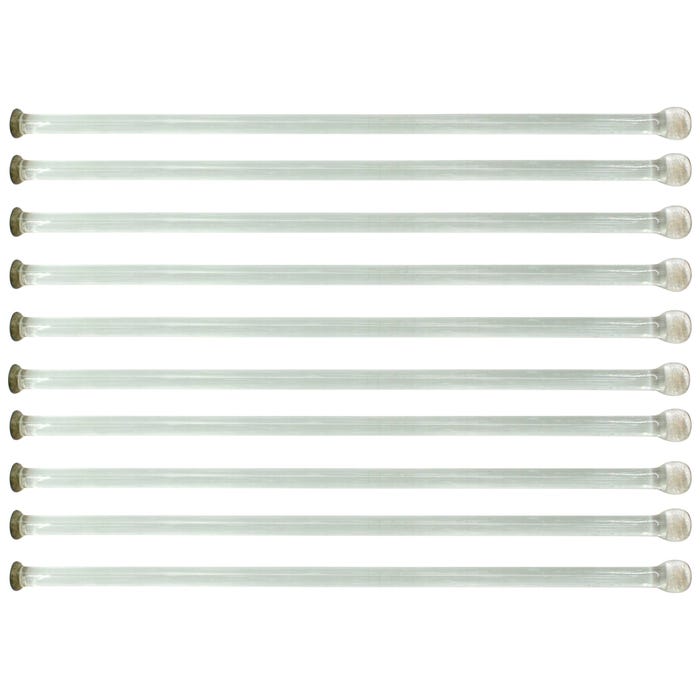 Eisco Labs Glass Stirring Rods, 7-9/10 Inches, Pack of 10