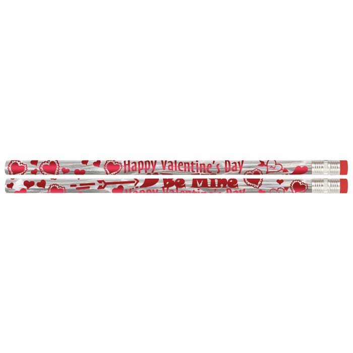 Musgrave Pencil Co. Happy Valentine's Day Pencils, Pack of 12