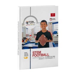STEM Sports Football Curriculum Manual Only, Grades 3 to 5 & 6 to 8
