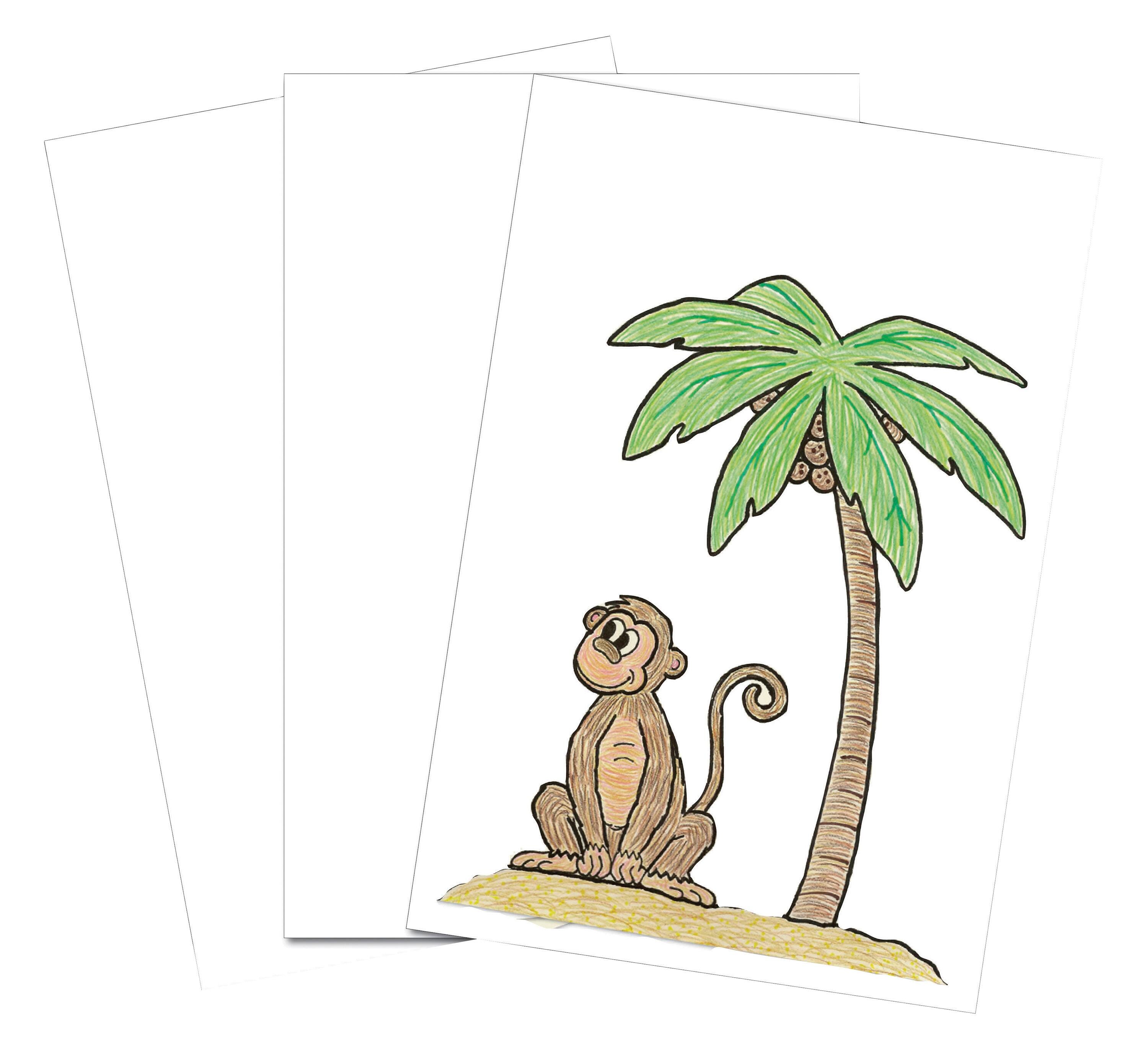 School Smart Newsprint Drawing Paper, 30 lb, 6 x 9 Inches, 500 Sheets 085590