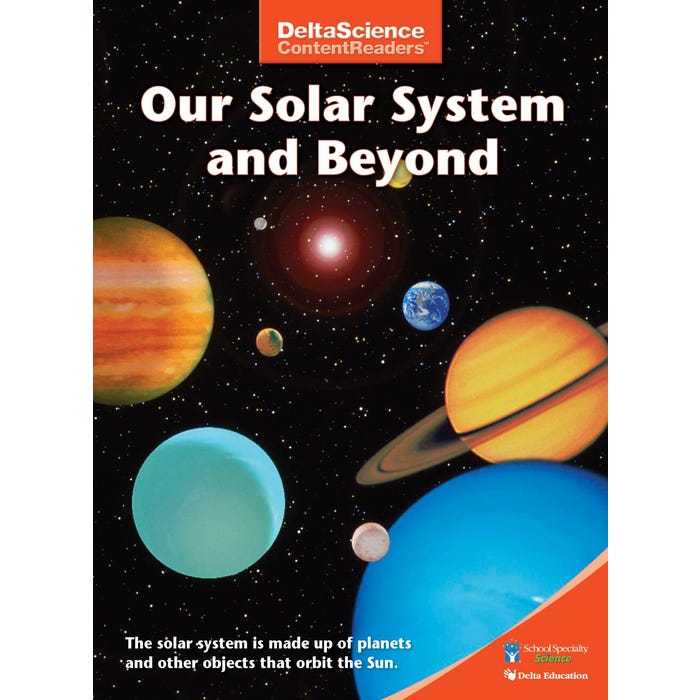Delta Science Content Readers Our Solar System Red Book, Pack of 8