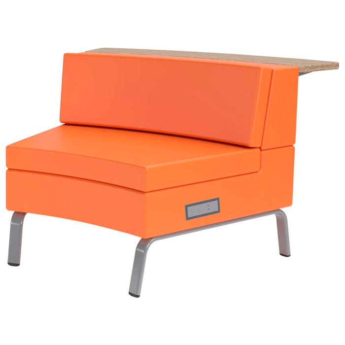 Classroom Select Soft Seating NeoLink Curved Low Back Armless