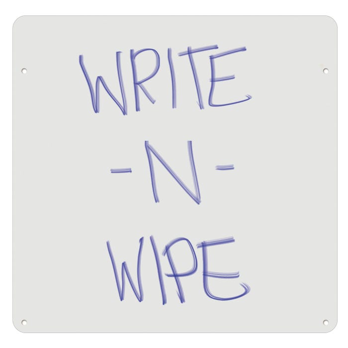 Jonti-Craft Write-n-Wipe Easel Panel, 24 x 24 Inches