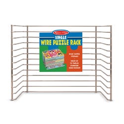 Melissa and Doug Wire Puzzle-Storage Rack