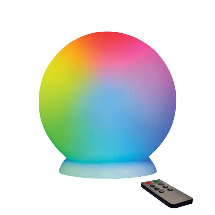 Floating LED Ball, 10 Inch