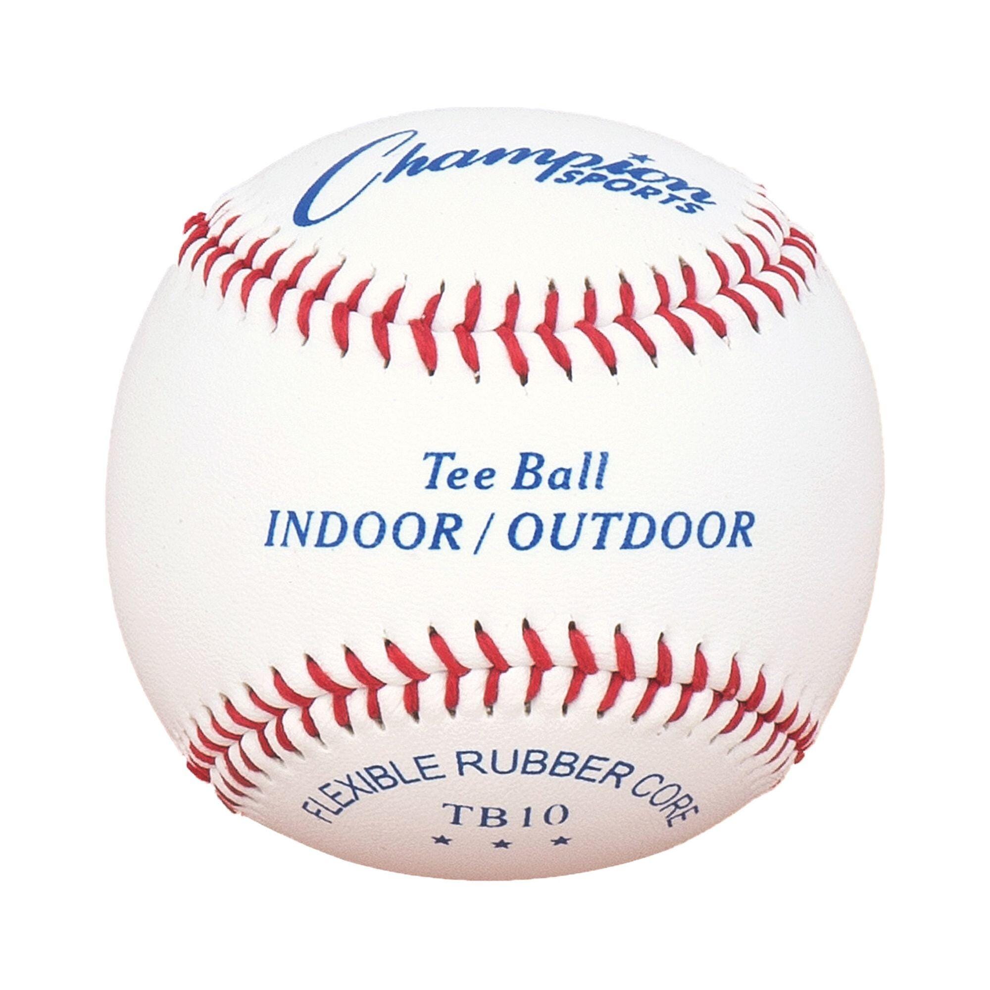 Champion Sports Tee Ball Baseballs, Pack of 12 1568495