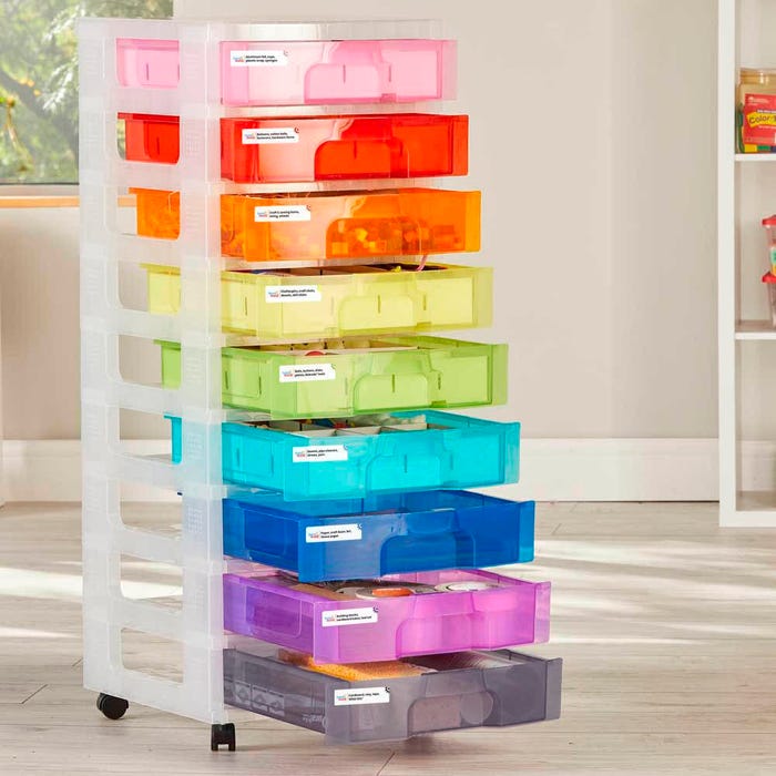 Classroom Makerspace Cart, Grade K to 2