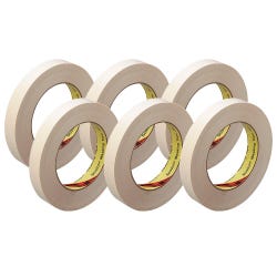 Scotch 232 Masking Tape, 2 Inch x 60 Yards, Pack of 6