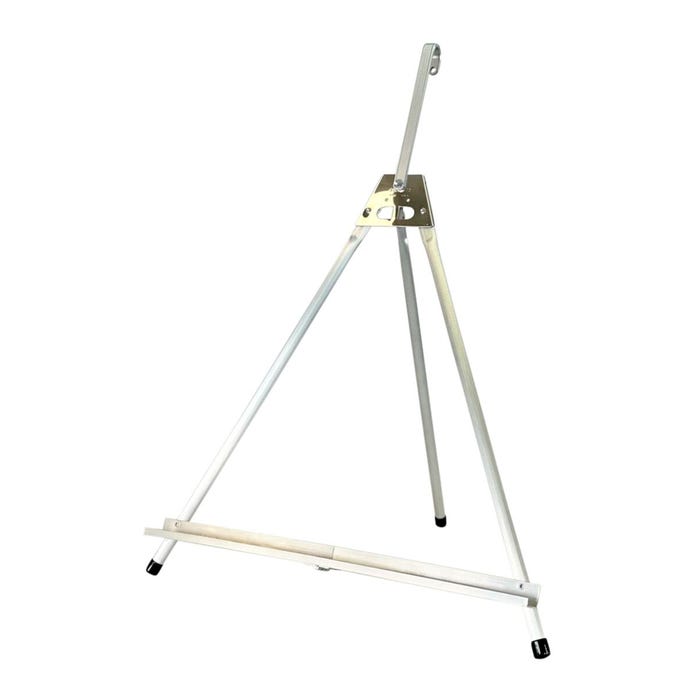 Testrite Visual Multipurpose Table Easel with Top Bar, Aluminum, 17 x 10-1/2 x 25 Inches
