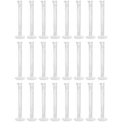 Eisco Labs Graduated Cylinder, Polypropylene, 10mL, Pack of 24