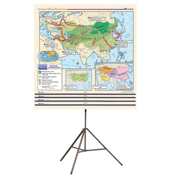 Nystrom World History Maps Flip Chart, Item Number 1398287