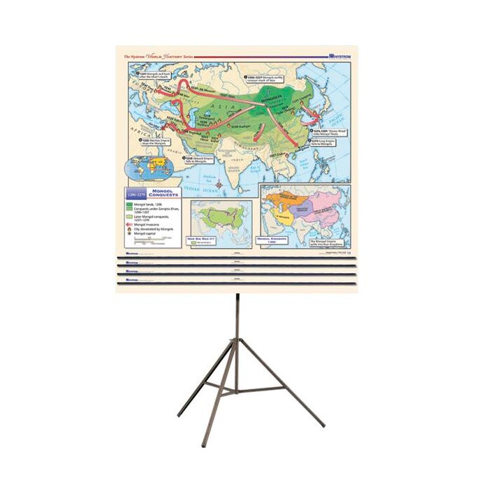 Nystrom Complete World History Maps Flip Chart