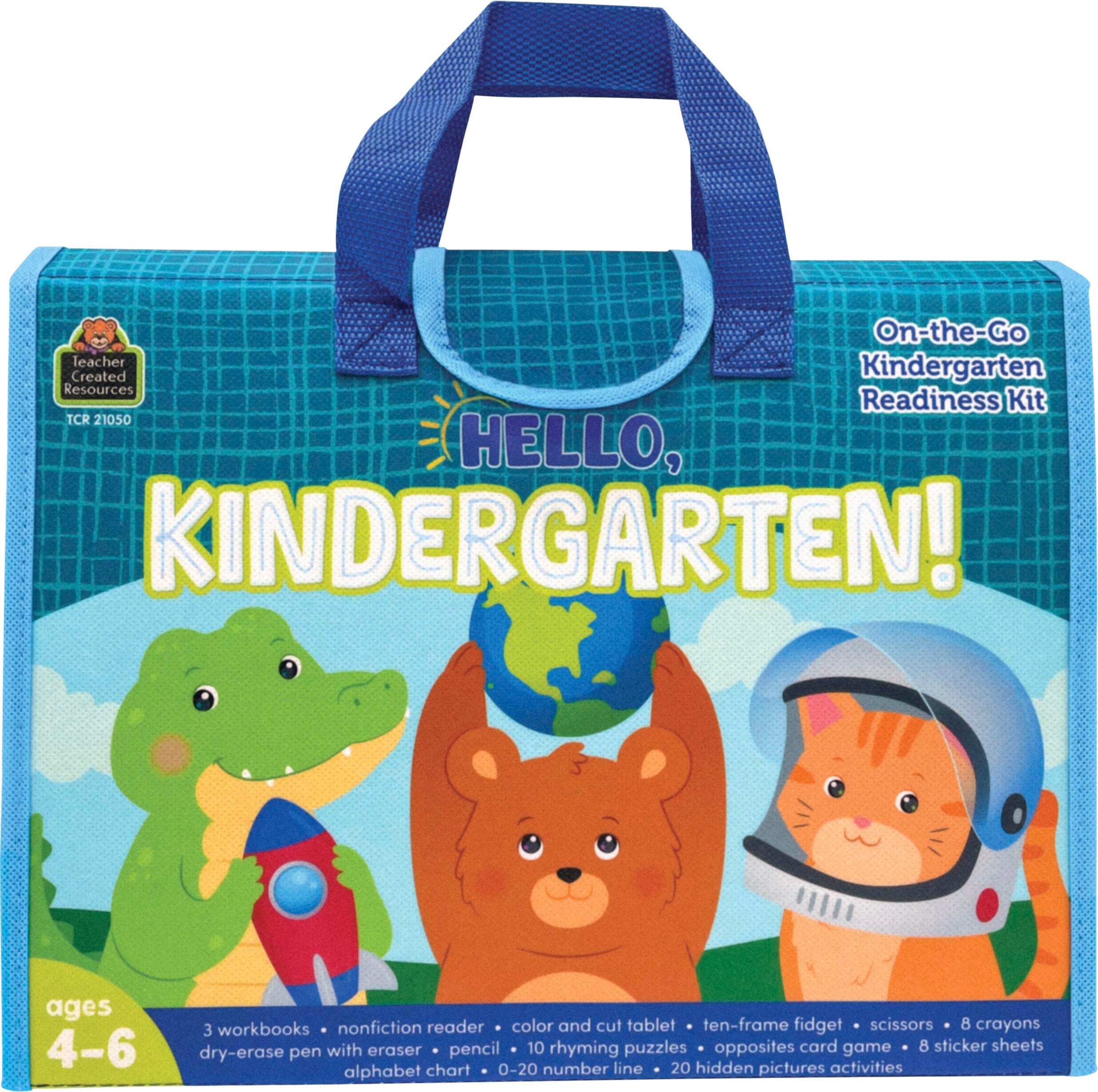 Image for Teacher Created Resources Hello, Kindergarten! On-the-Go Kindergarten Readiness Kit from School Specialty