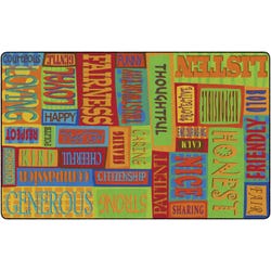 Flagship Carpets Be A Good Friend Carpet, Rectangle 4002412