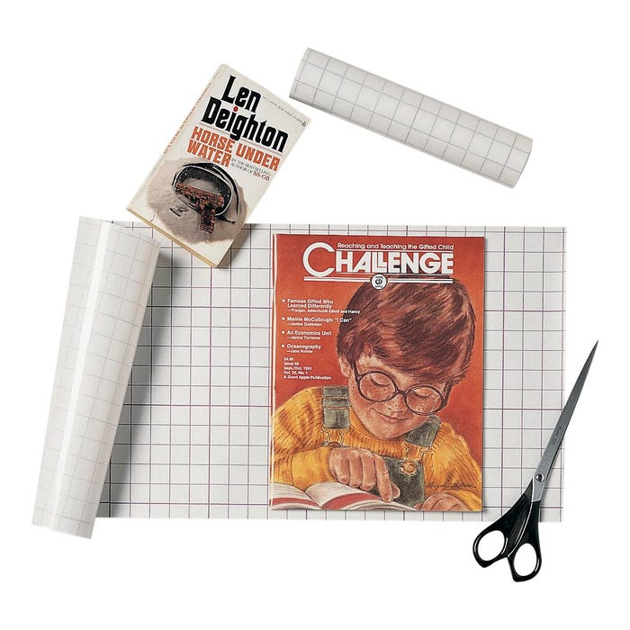 Vistafoil Adhesive Laminating Film Roll, 18 x 400 Inches, Clear