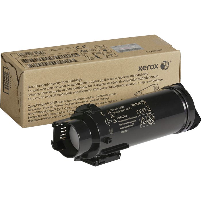 Xerox Ink Toner Cartridge, 106R03476, Black