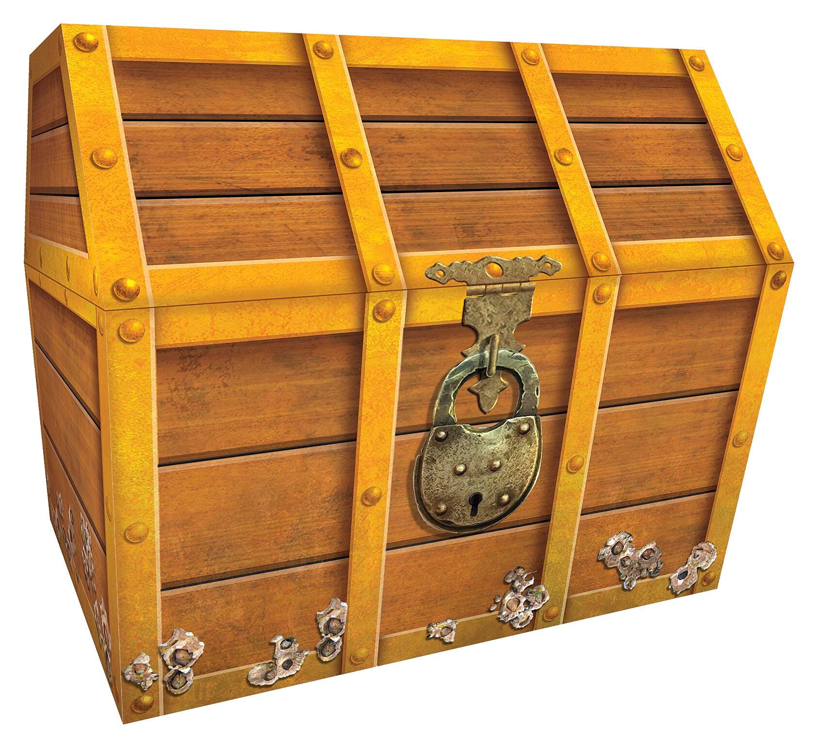 Image for Teacher Created Resources Treasure Chest, Cardboard from School Specialty