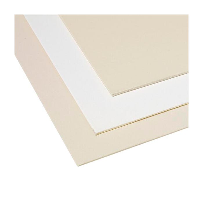 Crescent Mat Board, 32 x 40 Inches, White/Cream Pebbled, Pack of 10