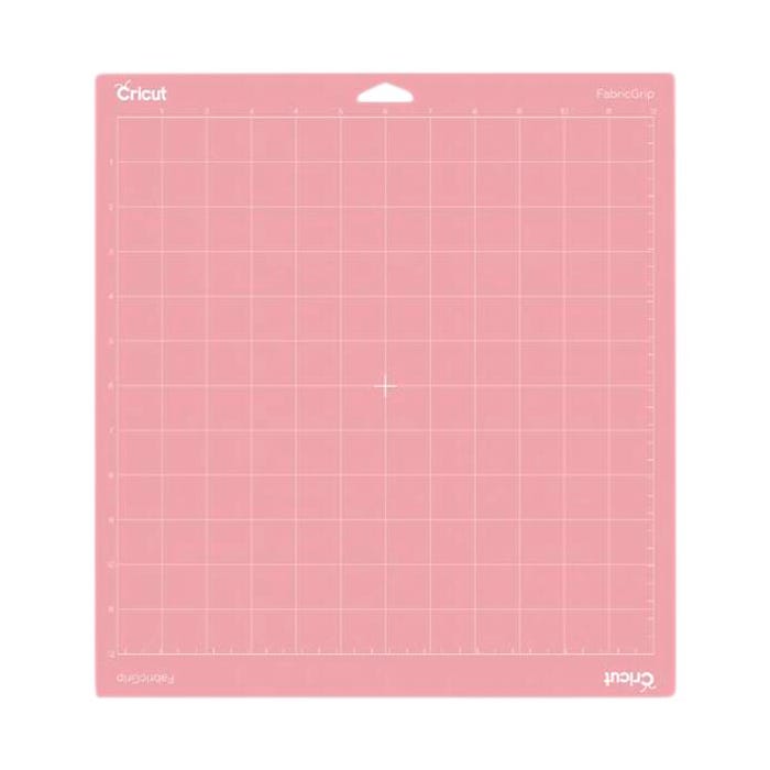Cricut Fabric Grip Cutting Mat, 12 x 12 Inches, Pack of 2, Pink