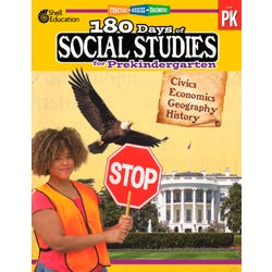 Shell Education 180 Days of Social Studies for Prekindergarten 2132347