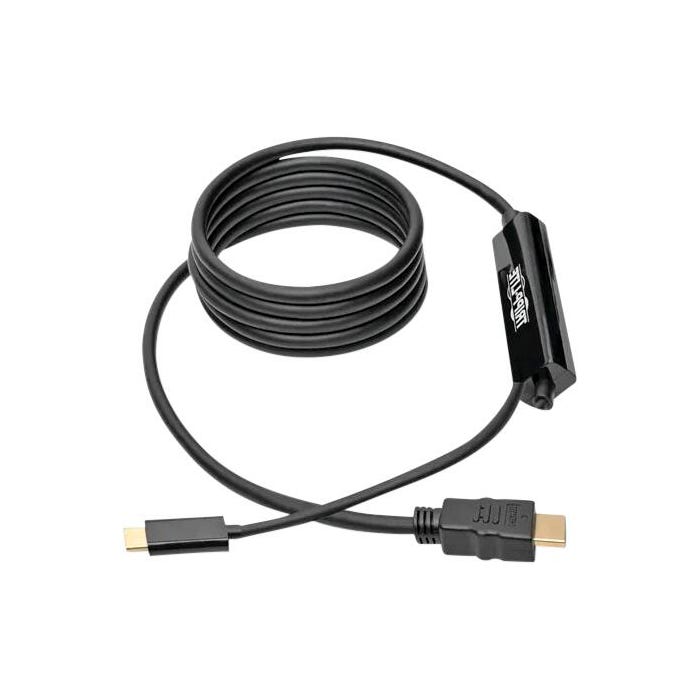 Tripp Lite USB-C to HDMI Active Adapter Cable (M/M), 6 Feet, Black