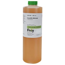 Frey Scientific Iron (III) Nitrate, Lab Grade, 500mL