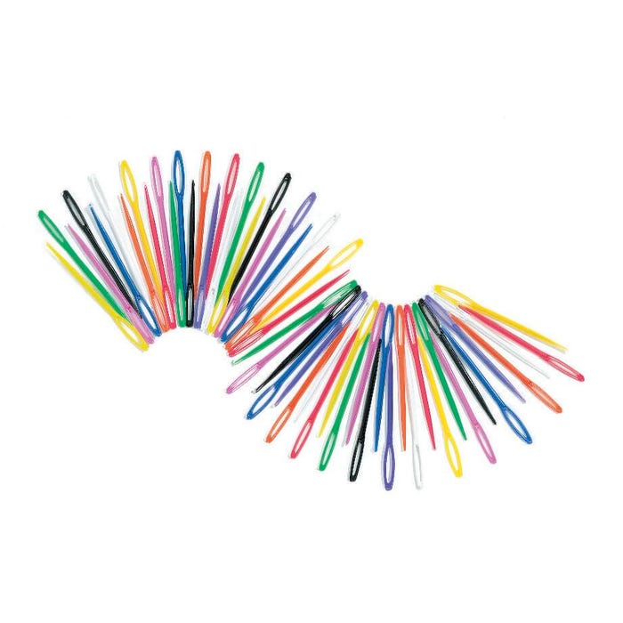 Roylco Plastic Lacing Needle, Pack of 32