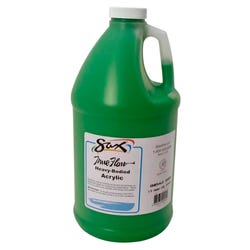Sax Heavy Body Acrylic Paint, 1/2 Gallon, Emerald Green 1572443