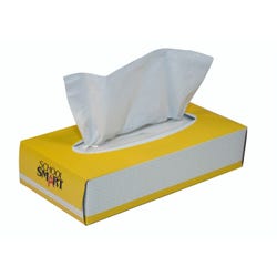 School Smart 2-Ply Facial Tissues, 100 Tissues Per Box, Pack of 30 Boxes 2000690
