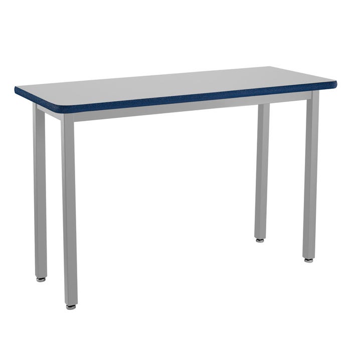 National Public Seating Heavy Duty Activity Table, Gray Nebula Top, 48 x 24 Inch Top