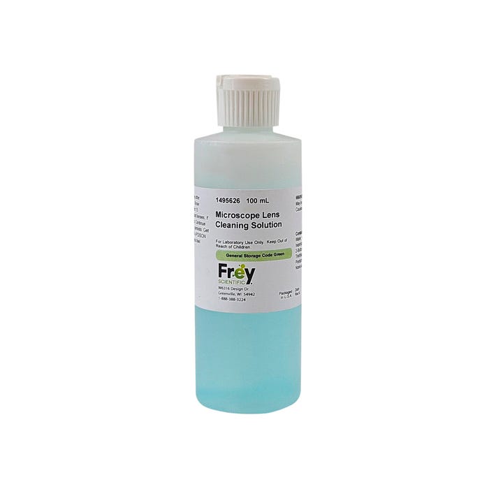 Frey Scientific Lens Cleaning Solution, 100mL