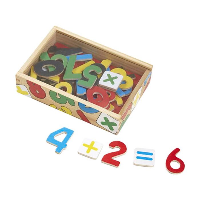 Melissa & Doug Wooden Numbers, Set of 37