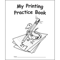 Teacher Created Resource My Own Books: My Printing Practice Book, Pack of 10, Item Number 2104570