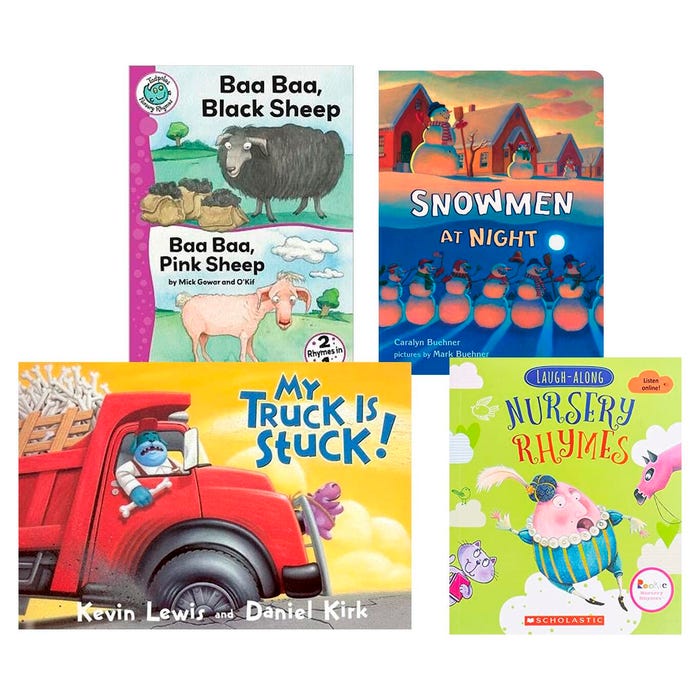 Achieve It! PreK Rhymes and Songs Variety Pack