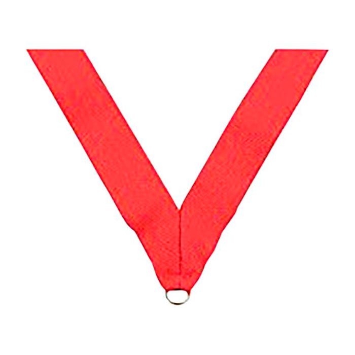 Neck Ribbon, 7/8 x 32 Inches, Red
