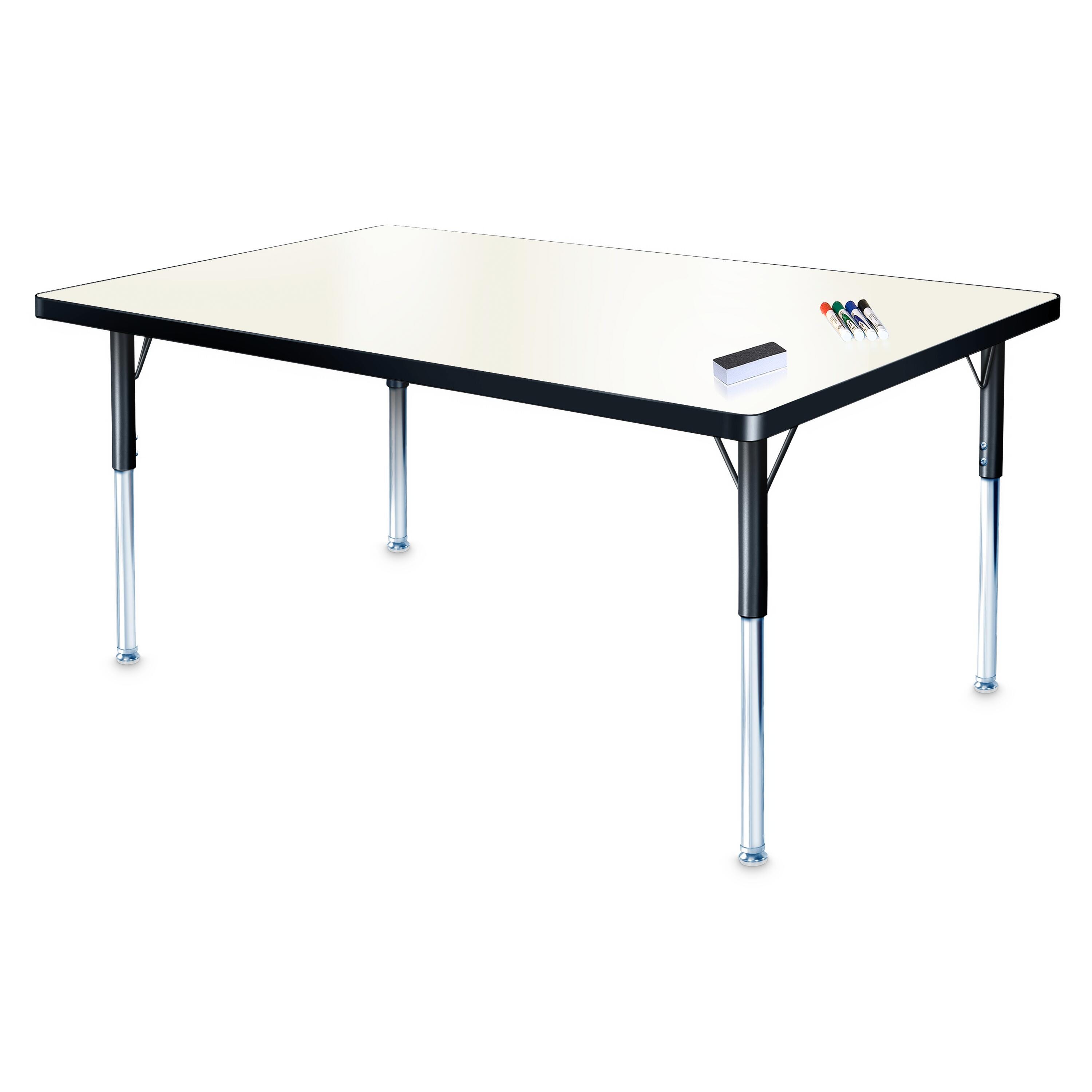 Classic Allied MarkerBoard Table, Rectangle, 36 x 60 Inches