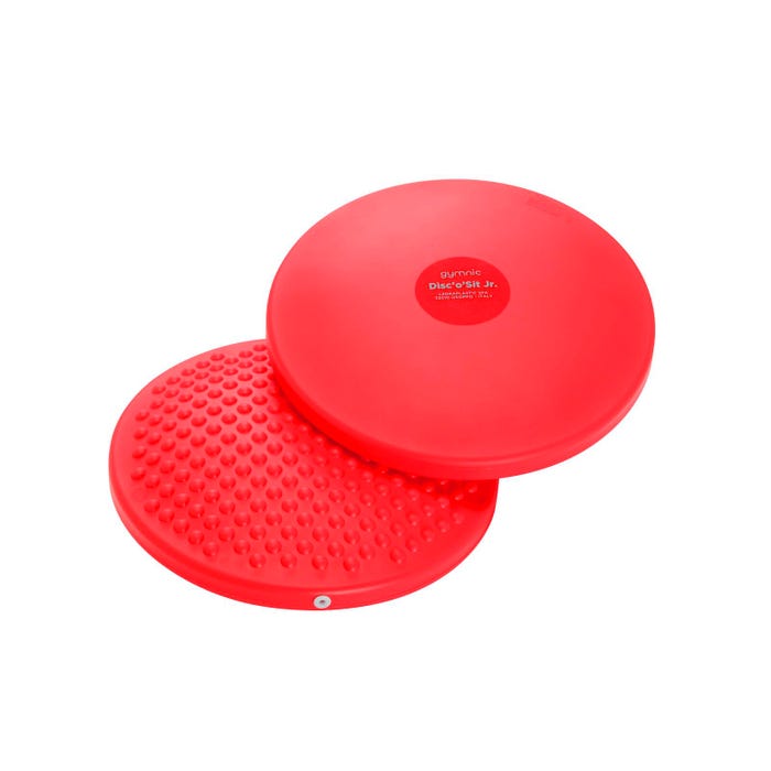 Gymnic Disc'O'Sit Inflatable Junior Seat Cushion, 12 Inches, Red