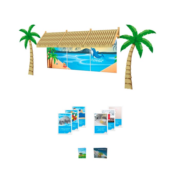 Inventionland Tiki Tech Bar Deluxe Starter Kit For One Innovation Lab Level 1