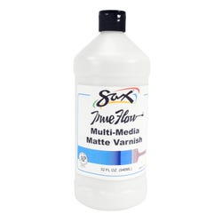 Sax True Flow Multi-Media Varnish, Matte Finish, 1 Quart Item Number 1590441
