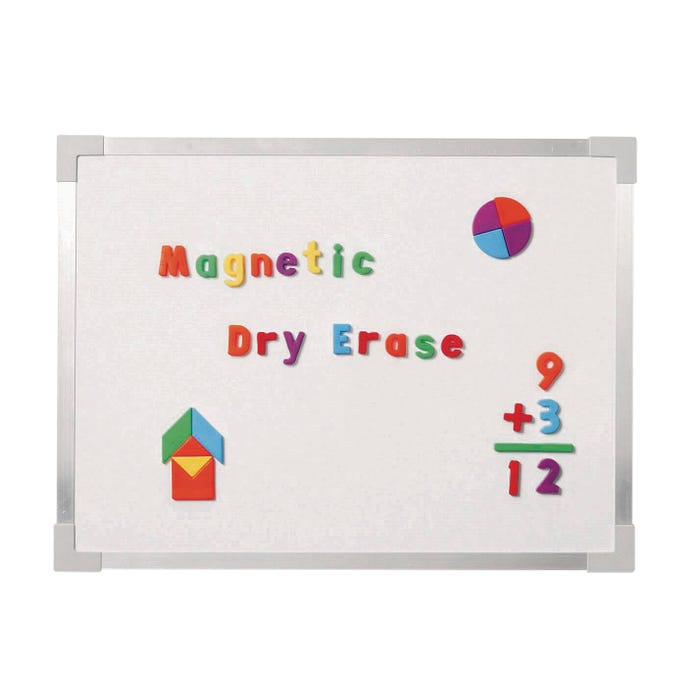Flipside Two Sided Aluminum Framed Flannel/Magnetic Activity Board, 18 x 24 Inches