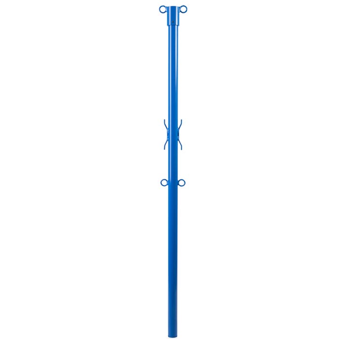 Center Post for Badminton and Pickleball Nets, Steel, Adjustable Height, 1-7/8 Inch Diameter