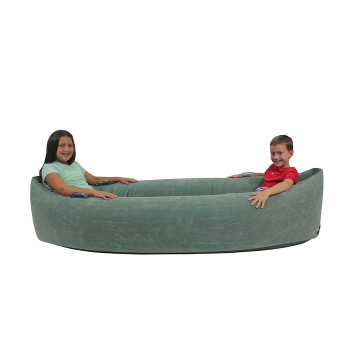 Abilitations Inflatable PeaPod XL, 80 Inches, Vinyl, Green