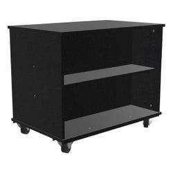 Classroom Select Expanse Series Mobile Storage Bookcase with Locking Casters, Double Sided 4001283