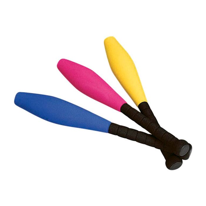 JuggleBug Juggling Clubs, 18 Inches, Set of 3
