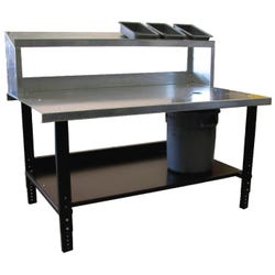 Greene Potting Work Bench, 60 x 30 x 27 to 38 Inches
