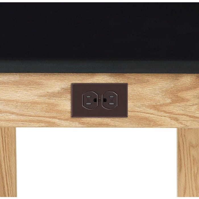 AC Duplex Electrical Receptacle for Student Tables Option