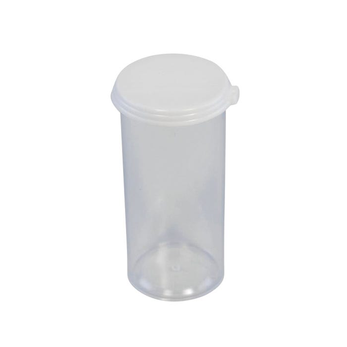 Delta Education Vial with Cap, 12 Dram Vial