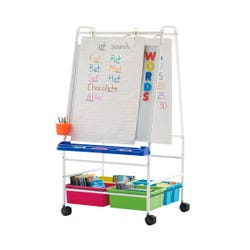 Copernicus Basic Reading Writing Center with Vibrant Tubs, 33 x 27 x 59 Inches, Item Number 2103019