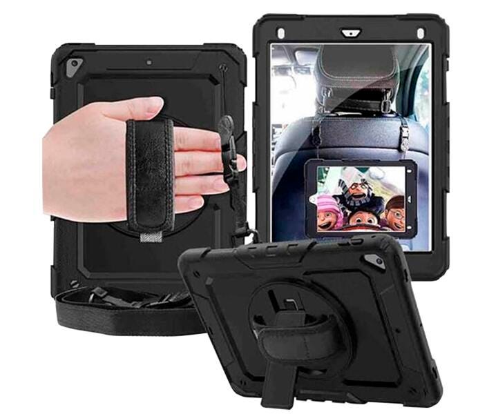 iBank Rugged Protective iPad Case, 10.2 Inch, Black, Item Number 2104688