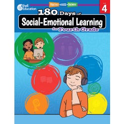 Image for Shell Education 180 Days of Social-Emotional Learning for Fourth Grade from School Specialty